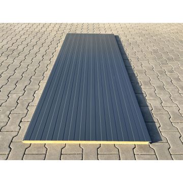 Wandplatten Sonderposten 40mm in Anthrazit (23,75€/QM)