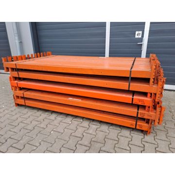 Palettenregaltraverse Traverse Palettenregal, gebraucht | SLP | 2.200 mm | K: 80 x 40 mm | orange