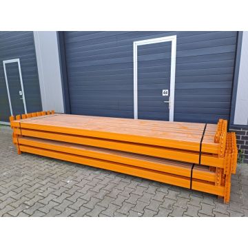 Palettenregaltraverse Traverse Palettenregal, gebraucht | Nedcon NS | lichte Weite: 3.900 mm | K: 110 x 50 mm | orange | 5 HK 