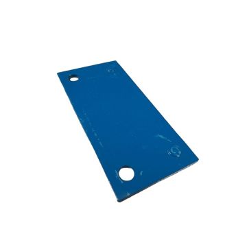 Druckplatte Lastenverteilerplatte Metallplatte, gebraucht | Nedcon NS | Abm.: 200 x 95 mm | blau