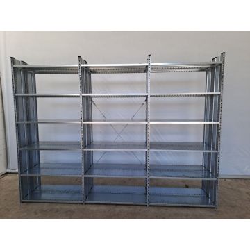 Fachbodenregal Magazinregal, gebraucht | SSI Schäfer R 3000 | Doppelregalreihe | Gesamthöhe: 2.280 mm | Gesamttiefe: 600 mm | Regallänge: Auswählbar  