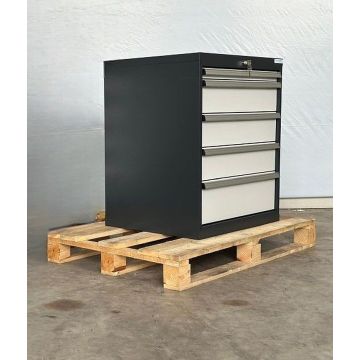 Schubladenschrank Werkstattschrank Stahlschrank, neu | Stationär | Abm.: 600 x 575 x 820 mm (BxTxH) | 5 Schubläden