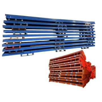 Palettenregalanlage Palettenregal, gebraucht | Jung Heinrich Esmena | Regalständer: 9.000 x 1.100 mm | Lichte Weite: 2.775 mm | Regallänge: Auswählbar
