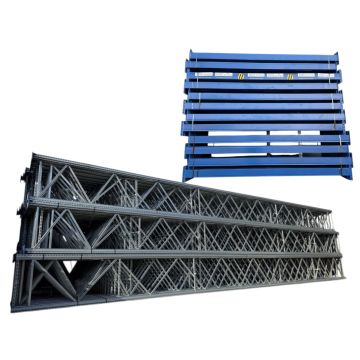 Palettenregalanlage Palettenregal, gebraucht | SSI Schäfer PR 600 | Regalständer: 12.000 x 1.100 mm | Lichte Weite: 2.700 mm | Regallänge: Auswählbar