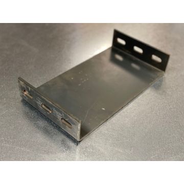 Regalverbinder Abstandhalter Wandkonsole gebraucht / lichte Weite 250 mm / Kurze Schenkel 135 x 45 mm / ähnl. anthrazit