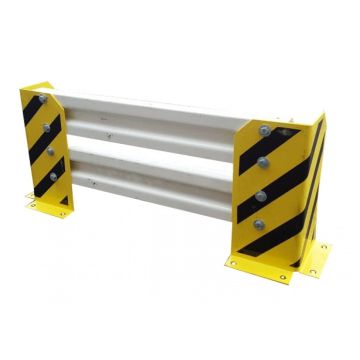 Anfahrschutzleitplanke, gebraucht //  lichte Weite frei wählbar