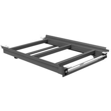 Auflage-Schubfach Einseitiger Auszug, neu | Typ: UE-870 | für Regaltiefe: 1.100 mm | Traglast: 800 kg