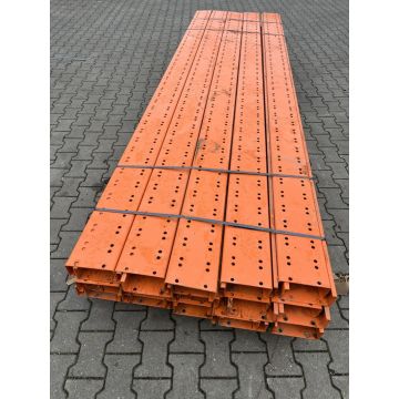 C-Profil Stahlträger Eisenträger, gebraucht / Gesamtlänge: ca. 3.900 mm / C 200 x 80 x 18 mm / orange