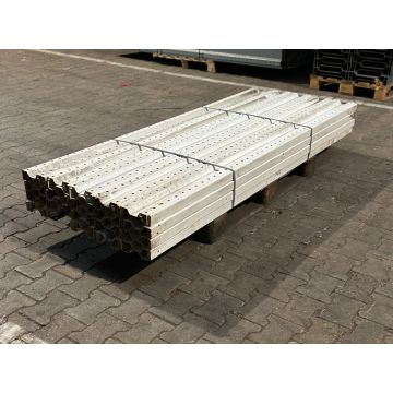 CS Sigma Profil Stahlträger, gebraucht / Gesamtlänge: 2.195 mm/ CS-Sigma Profil: 150 x 50 mm / weiß