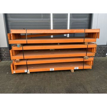 Palettenregaltraverse Traverse Palettenregal gebraucht / Dexion Speedlock S2 / 2.655 mm / K: 105 x 50 mm / orange / 4 HK