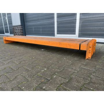 Palettenregaltraverse Traverse Palettenregal gebraucht / Dexion Speedlock S2 / 2.655 mm / K: 95 x 50 mm / orange / 3 HK