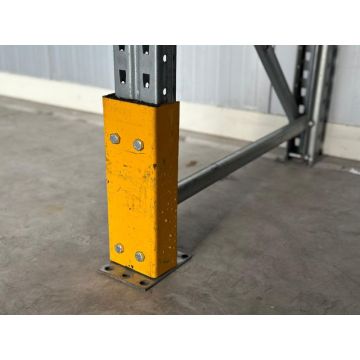 Ständerschutz Pfostenschutz Rammschutz, gebraucht | Dexion | Innenbreite: ca. 103 mm | inkl. Polyethylen (Kunststoff)-Einsätzen | Gesamthöhe: Auswählbar