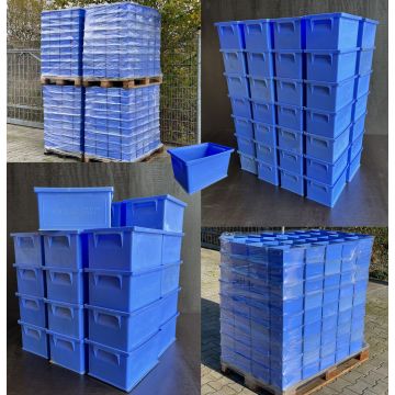 Stapeltransportkasten Stapelkiste Kiste, gebraucht | SSI Schäfer 14/6-4 | Außenmaß: 210 x 150 x 123 mm (BxTxH) | Stückzahl: auswählbar   