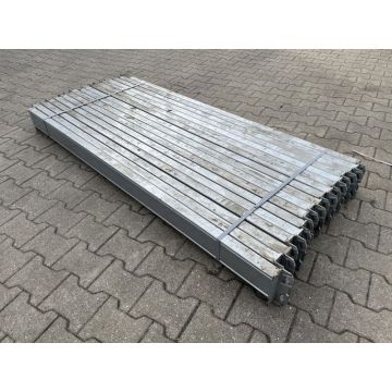 Palettenregaltraverse Traverse Palettenregal gebraucht / Elektrolux / 1.900 mm / K: 120 x 45 mm / silbergrau