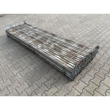 Palettenregaltraverse Traverse Palettenregal gebraucht / Elektrolux / 2.700 mm / U: 80 x 45 mm / silbergrau 