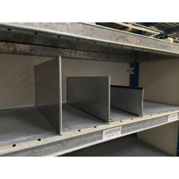 Fachteiler Trennwände gebraucht / Nedcon SF1 / Gesamtbreite: 360 mm / Gesamthöhe: 142 - 230 mm  