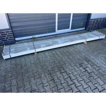 Palettenregaltraverse Traverse, gebraucht | Modulblok | Lichte Weite: 4.310 mm | K: 120 x 40 mm | weiß | 4 HK