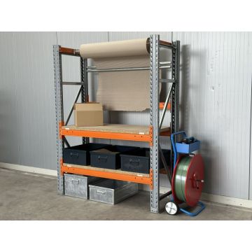 Packtisch Versandtisch Werktisch Werkbank, gebraucht | Stow Pal Rack NS | Gesamtbreite: 1.550 mm | Gesamthöhe: 2.000 mm | Gesamttiefe: auswählbar