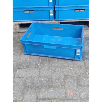 Stapelkiste Transportkiste Lagerkiste Rako 64-17 gebraucht 600x400x170mm Blau