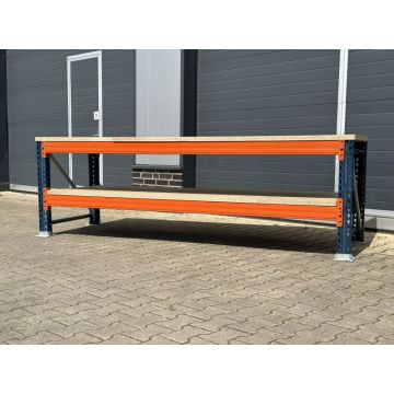 Werkbank Mecalux, neu & gebraucht | Werkbankbreite: 2.930 mm | Höhe: 938 mm  | Werkbanktiefe: wählbar