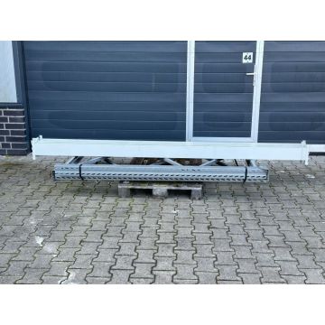 Palettenregalanlage Palettenregal, gebraucht | Tegometall CI | Regalständer: 1.990 x 1.100 mm | Lichte Weite: 2.800 mm | Regallänge: 3,00 lfm.