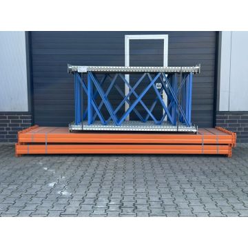 Palettenregalanlage Palettenregal, gebraucht | Stow Pal Rack NS | Regalständer: 2.150 x 1.100 mm | lichte Weite: 3.600 mm | sendzimir verzinkt | Regallänge: 26,32 lfm.