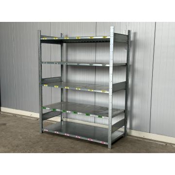 Fachbodenregal Magazinregal, gebraucht | Dexion HI280 | Gesamthöhe: 1.700 mm | Gesamttiefe: 610 mm | Regallänge: auswählbar