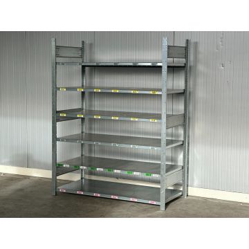 Fachbodenregal Magazinregal, gebraucht | Dexion HI280 | Gesamthöhe: 1.700 mm | Gesamttiefe: 610 mm | Regallänge: auswählbar