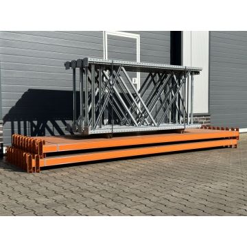 Palettenregalanlage Palettenregal, gebraucht | Stow Pal Rack NS | Regalständer: 2.500 mm x 1.100 mm | Lichte Weite: 4.000 mm | Regallänge: Auswählbar