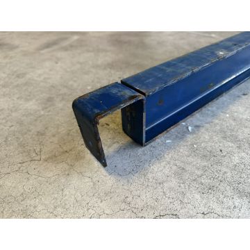 Stahlträger Eisenträger Querauflage, gebraucht | Gesamtlänge: 1.325 mm | IPE-Länge: 1.205 mm | IPE-Profil: 80 x 46 mm | blau