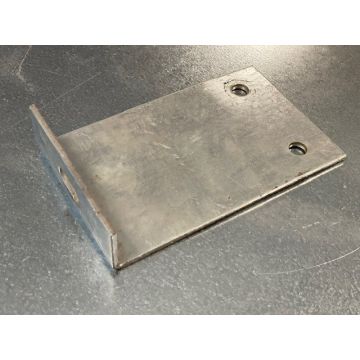 Agraffenwinkel Konsole f. Sprinkleranlage, Durchschubsicherungen, gebraucht / SSI Schäfer / sendzimir verzinkt 