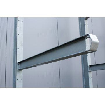 Kragarm IPE 100 feuerverzinkt 1200 mm lang + 50 mm Abweiser