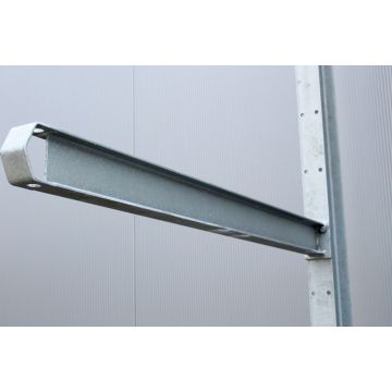 Kragarm IPE 80 feuerverzinkt 1200 mm lang + 50 mm Abweiser