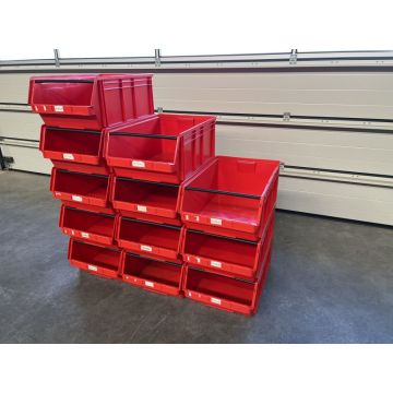 Stapelkiste, Sichtlagerkiste Gebraucht - SSI Schäfer 14/7-1 - 470 x 715 x 300 mm, Farbe; Verschieden