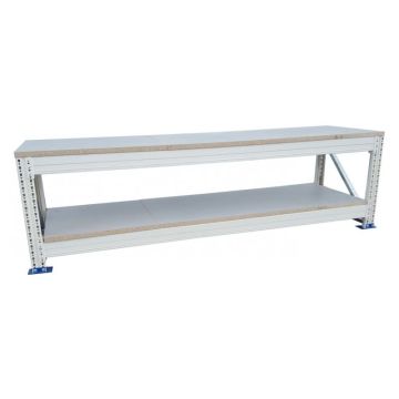 Werkbank Arbeitstisch, gebraucht | Nedcon NS | Werkbankbreite: 3.180 mm | Werkbankhöhe: 938 mm | Werkbanktiefe: auswählbar