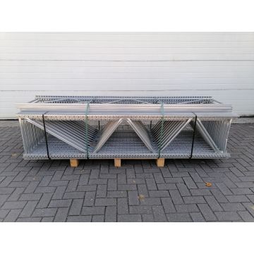 31,50 lfm Fachbodenregal Magazinregal Sonderposten | Regal Typ USA | Gesamthöhe: 2500 mm | Gesamttiefe: 500 mm | Nr. 1