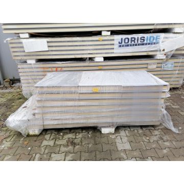 Sandwichplatten 100 mm Wand RAL 9006 Sonderposten Paket 490B