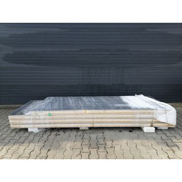 Sandwichplatten 100 mm Wand RAL 7016 Sonderposten Paket 551B