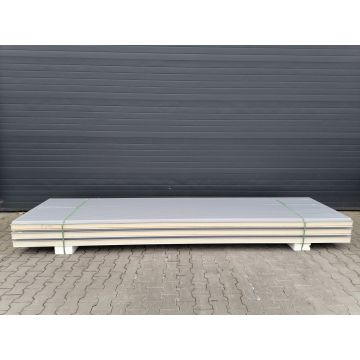 Sandwichplatten 100 mm Wand RAL 9006 Sonderposten Paket 610B
