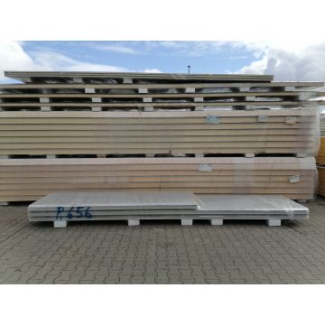 Sandwichplatten 100 mm Wand RAL 9006 Sonderposten Paket 656B
