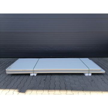 Sandwichplatten 80 mm Wand RAL 9007 Sonderposten Paket 675B