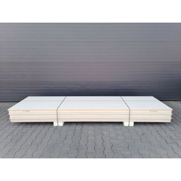 Sandwichplatten 100 mm Wand RAL 1015 Sonderposten Paket 677B