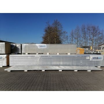 Sandwichplatten 80 mm Wand II. Wahl RAL 9002 Paket 692B