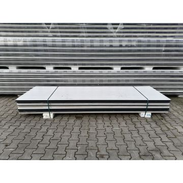 Sandwichplatten 60 mm Wand II. Wahl RAL 7016 Paket 704B