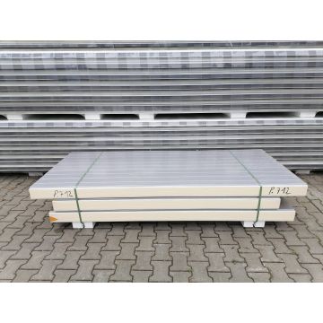 Sandwichplatten 120 mm Wand II. Wahl RAL 9006 Paket 712B