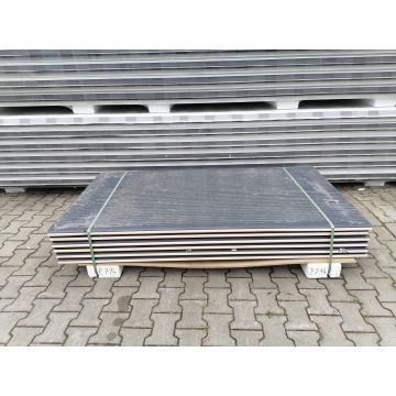 Sandwichplatten 40 mm Wand II. Wahl RAL 7016 Paket 714B