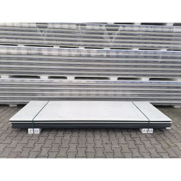 Sandwichplatten 30 mm Wand II. Wahl RAL 7016 Paket 725B