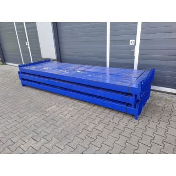 Palettenregaltraverse Traverse Palettenregal gebraucht / Bito PL 38 / 3.600 mm / K: 127 x 50 mm / 3.000 kg / blau / 3 HK
