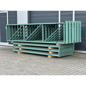 Palettenregalanlage Palettenregal, gebraucht | Hovuma | Regalständer: 3.650 x 870 mm | lichte Weite: 2.880 mm | Regallänge: 33,88 lfm.