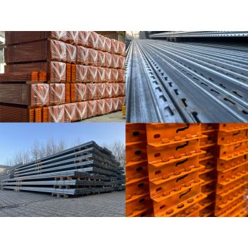 Palettenregalanlage Palettenregal neu & gebraucht / Stow Pal Rack NS / Regalständer: 9.650 mm x 800 mm / Lichte Weite: 2.700 mm / Regallänge: Auswählbar
